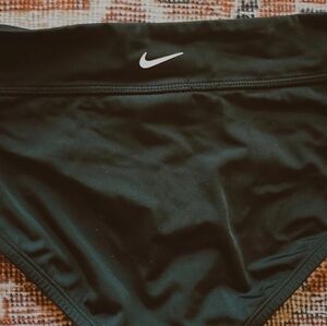 Nike Black Swim Briefs with White Swoosh